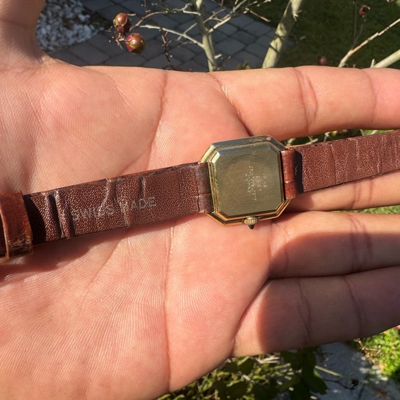 Rare Piaget Step Tank Manual Wind Gold Plated Watch 🔥 - Picture 11 of 11